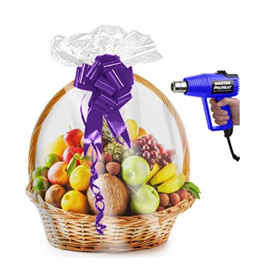 Cellophane Wrap Clear - Shrink Wrap Basket Bags For Gift