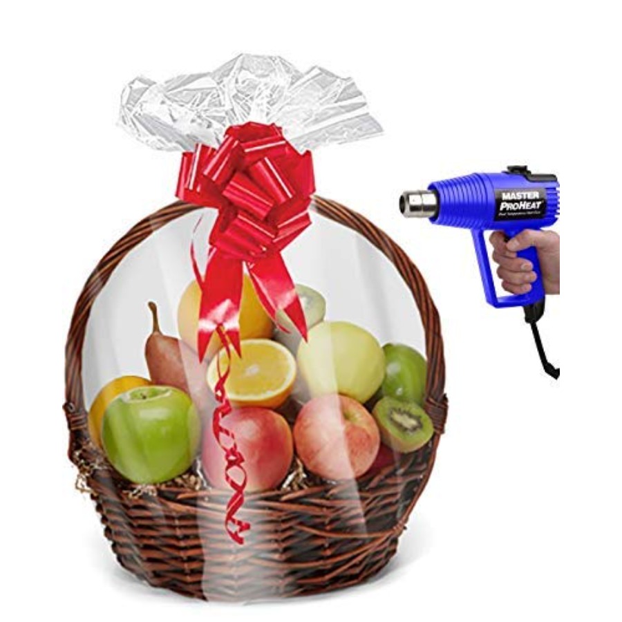 Shrink Wrap Basket Bags 10 Pac - огляд і ціна Cellophane Wrap Clear