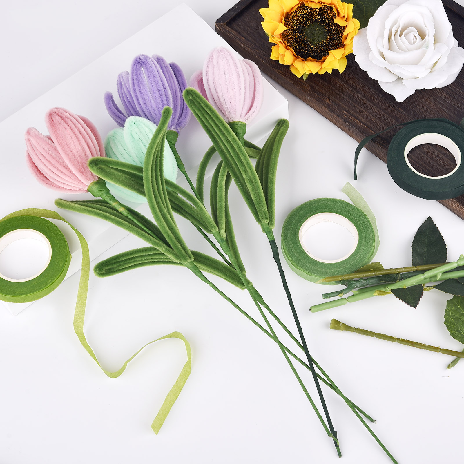 30yards Floral Stem Tape Corsa - огляд і ціна Anda Florist Supply