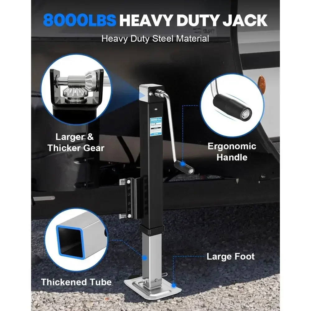 8000 lbs Trailer Jack Heavy Du - огляд і ціна B & J Florist Supply Linwood