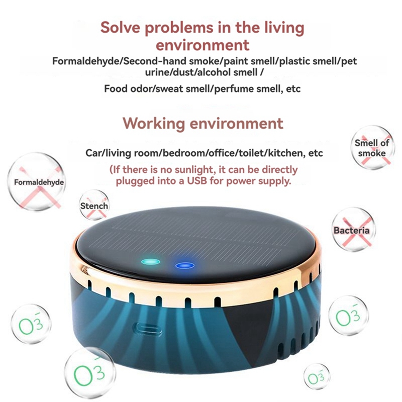 Air Purifier Solar Powered Usb - огляд і ціна B & J Florist Supply Linwood