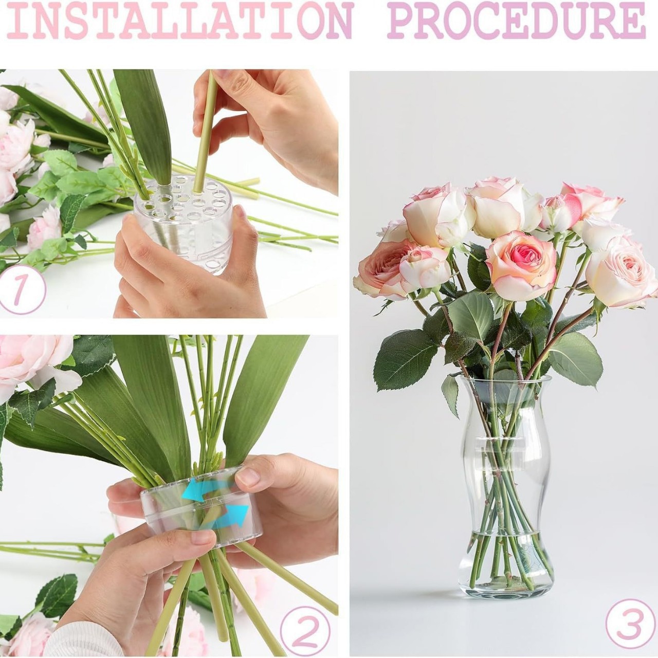 Spiral Ikebana Stem Holder for - огляд і ціна Supply For Florist