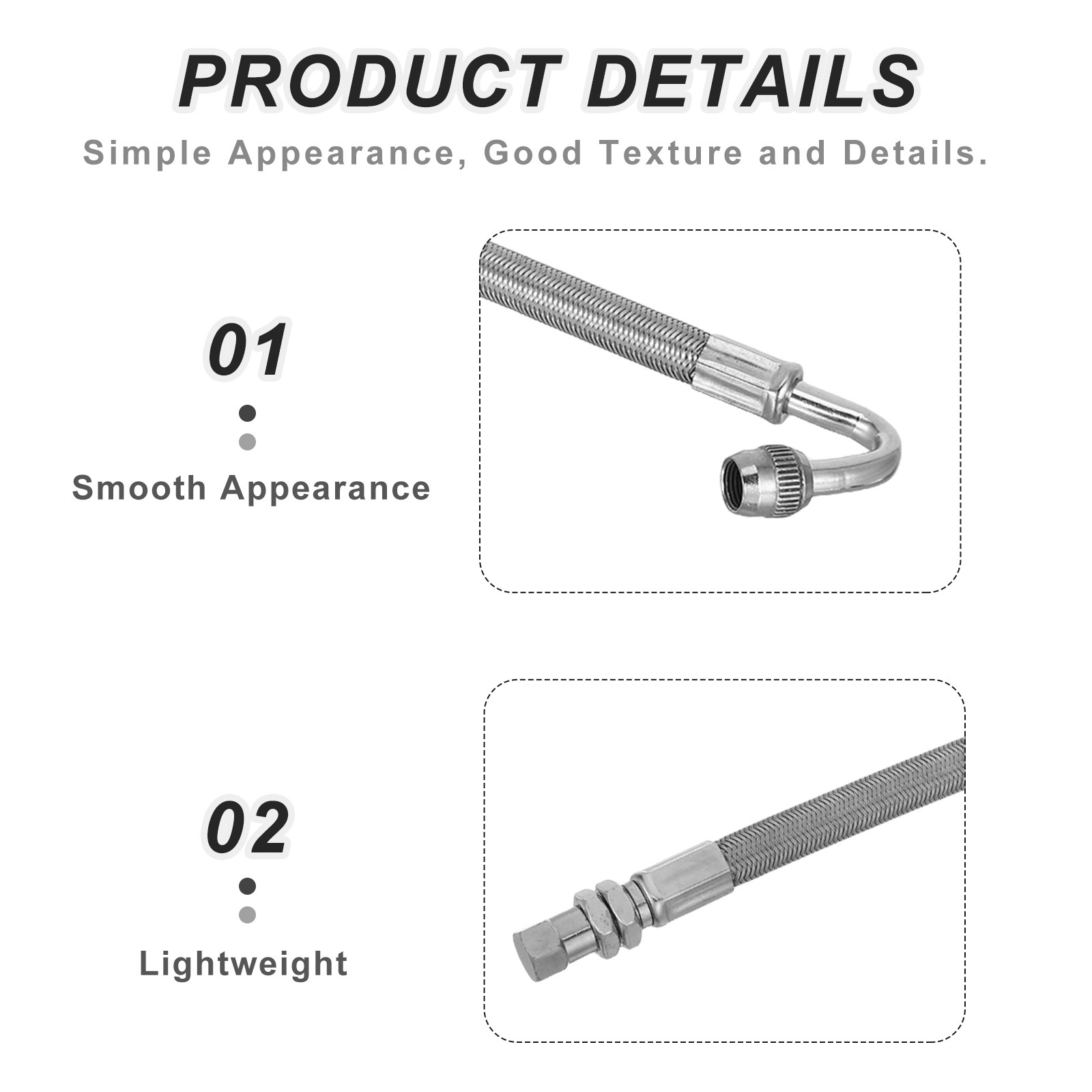 2Pcs Tire Inflation Extension  - огляд і ціна Stem Extender Tube