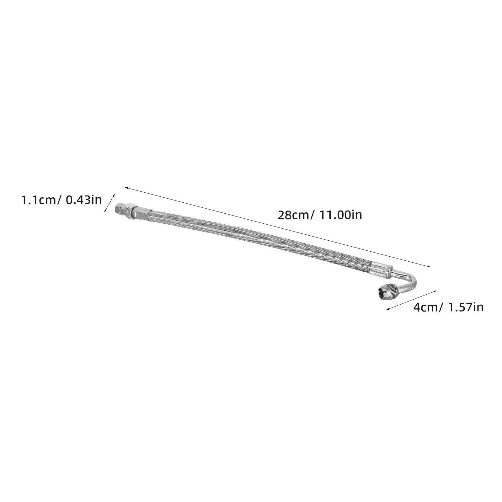 2Pcs Tire Inflation Extension  - огляд і ціна Stem Extender Tube