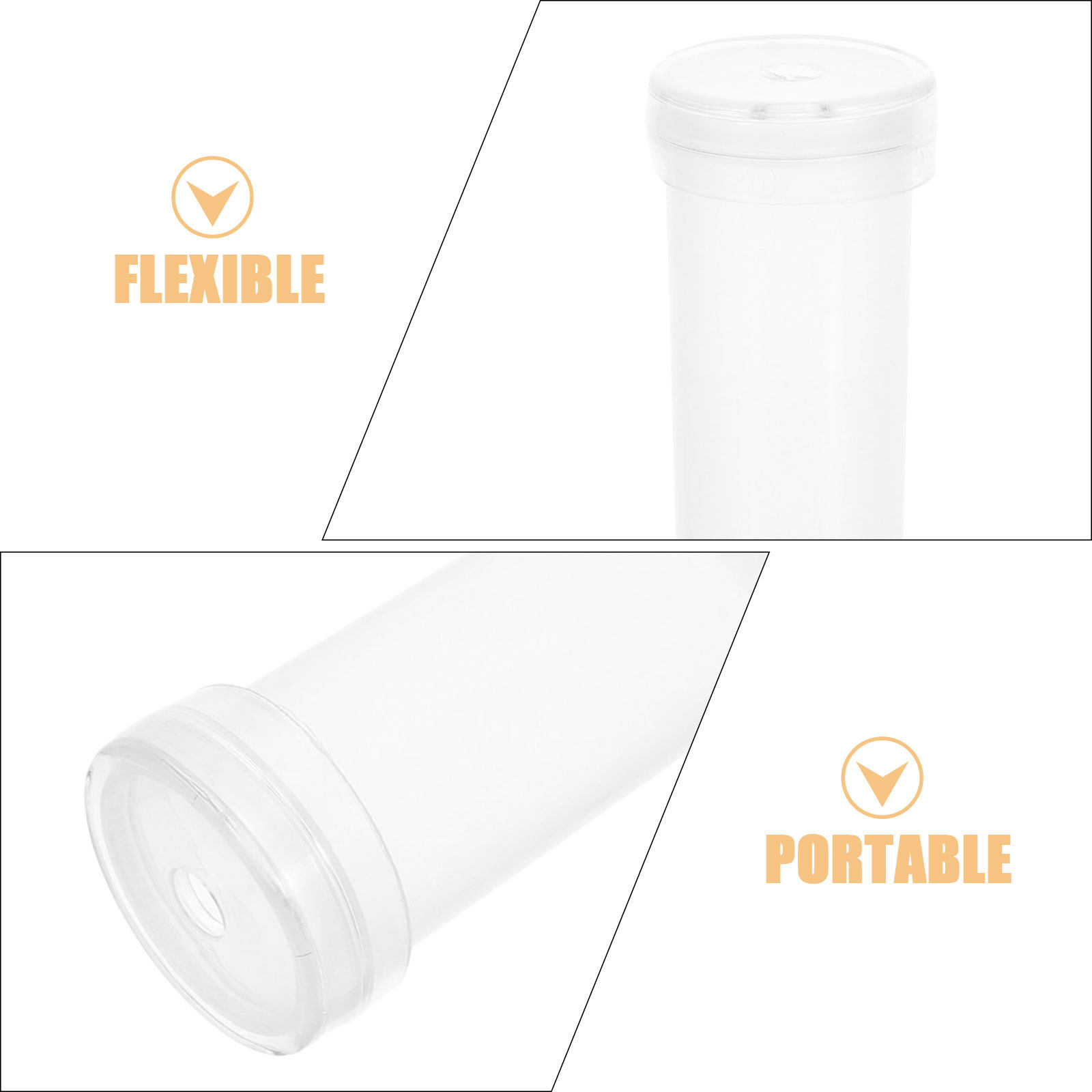 100Pcs Floral Stem Water Tubes - огляд і ціна Stem Extender Tube