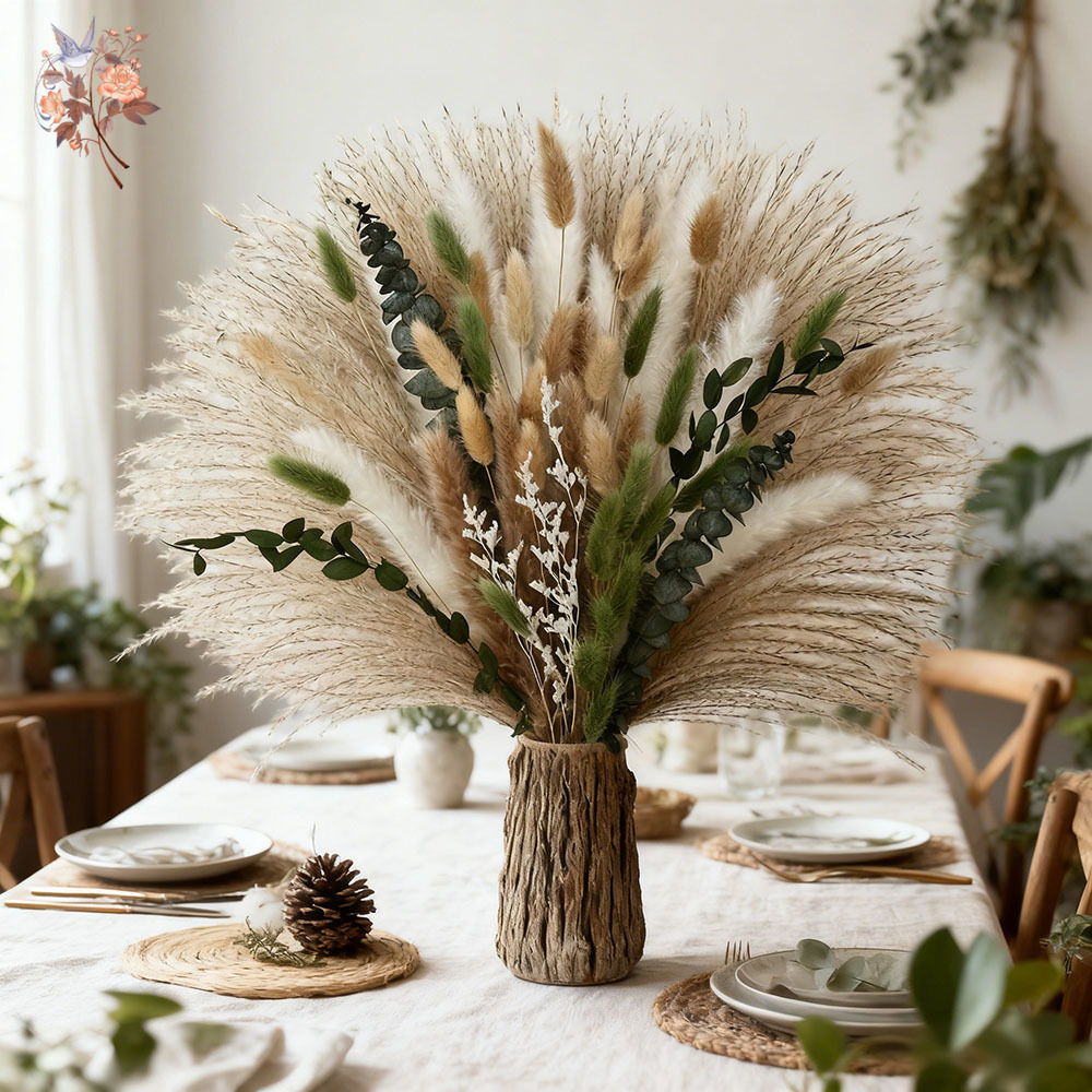 85PCS Natural Dried Flowers Pa - огляд і ціна Dried Flower Bunch