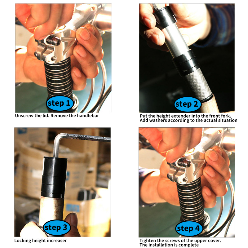 Bicycle Fork Steerer Tube Exte - огляд і ціна Stem Extender Tube