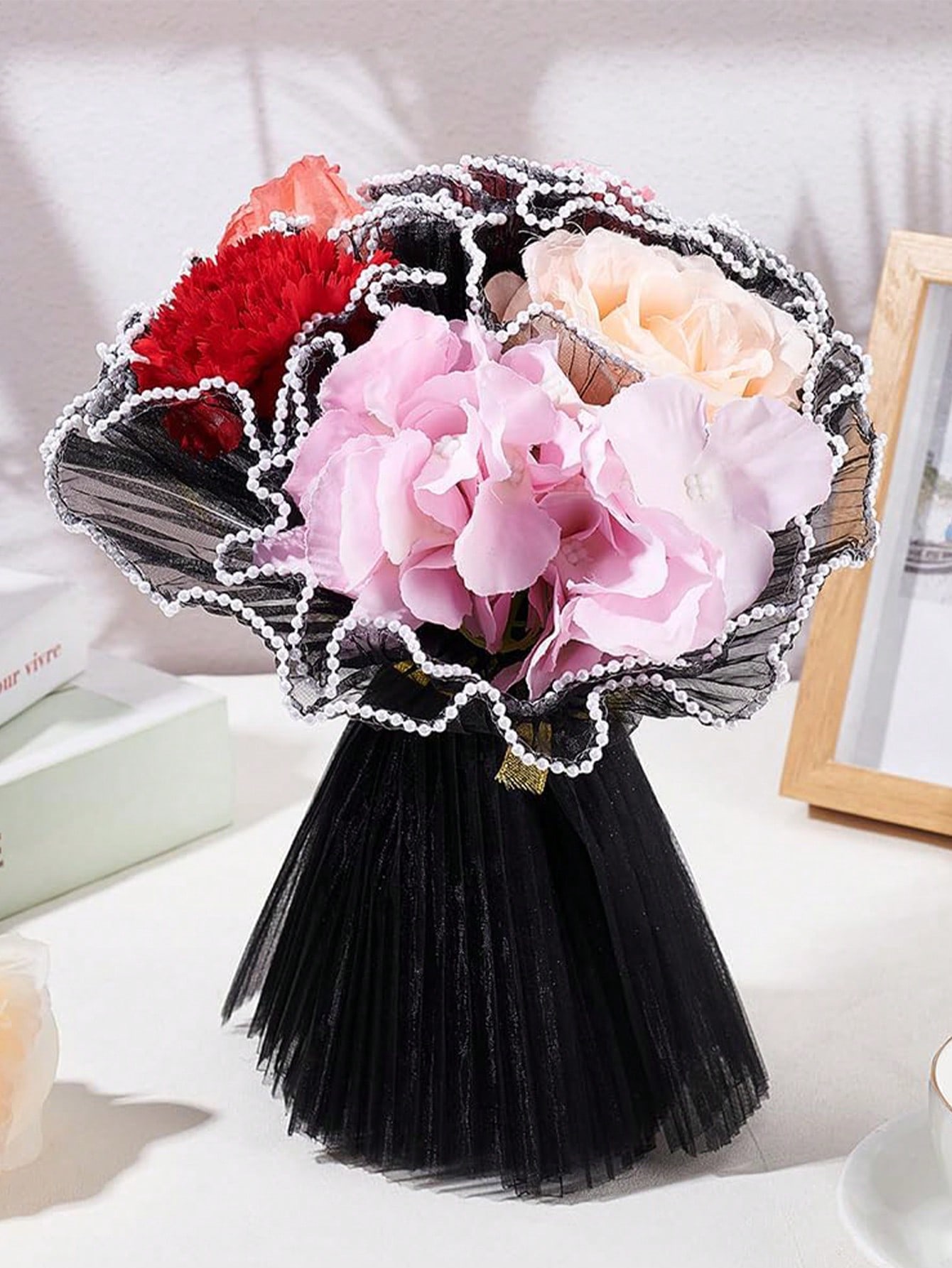 4Yards Faux Pearl Edge Flower  - огляд і ціна Anda Florist Supply