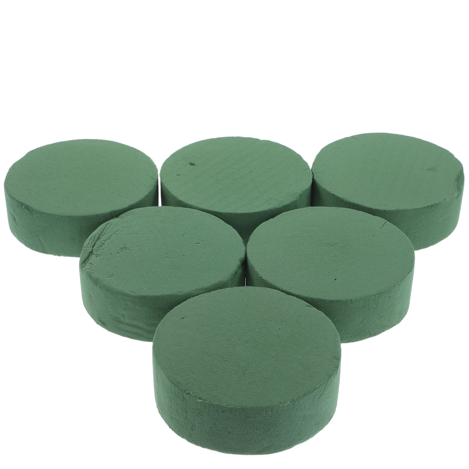 6Pcs Round Floral Foam Blocks  - огляд і ціна Anda Florist Supply