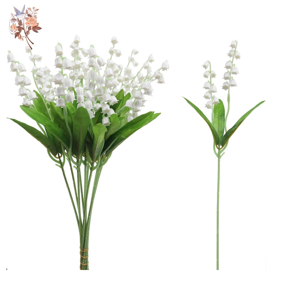 White Lily of The Valley 10Pcs - огляд і ціна Dried Flower Bunch