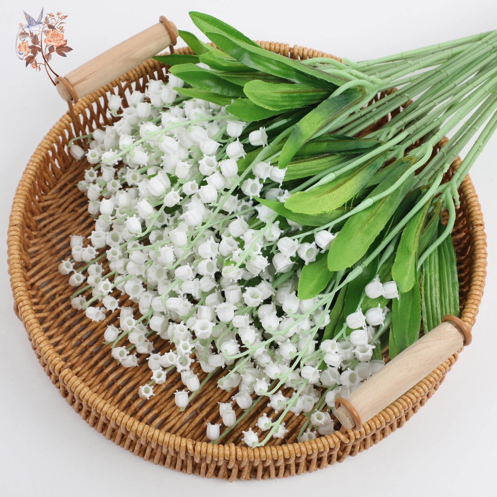 White Lily of The Valley 10Pcs - огляд і ціна Dried Flower Bunch