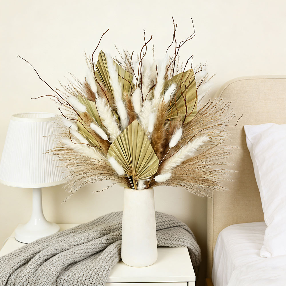 Natural Dried Palm Leaves Bouq - огляд і ціна Dried Flower Bunch