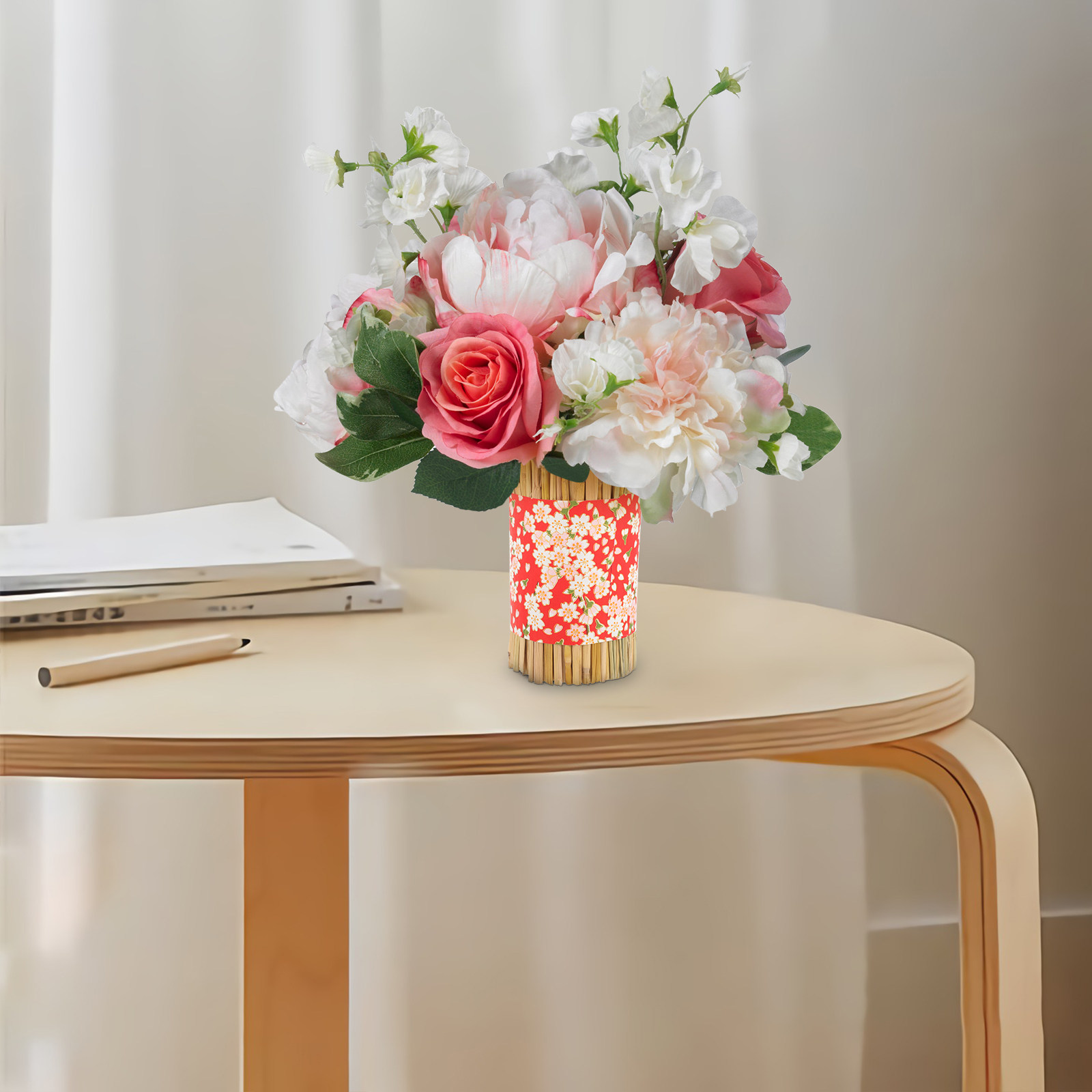 Straw Craft Decorative Vase Dr - огляд і ціна Anda Florist Supply